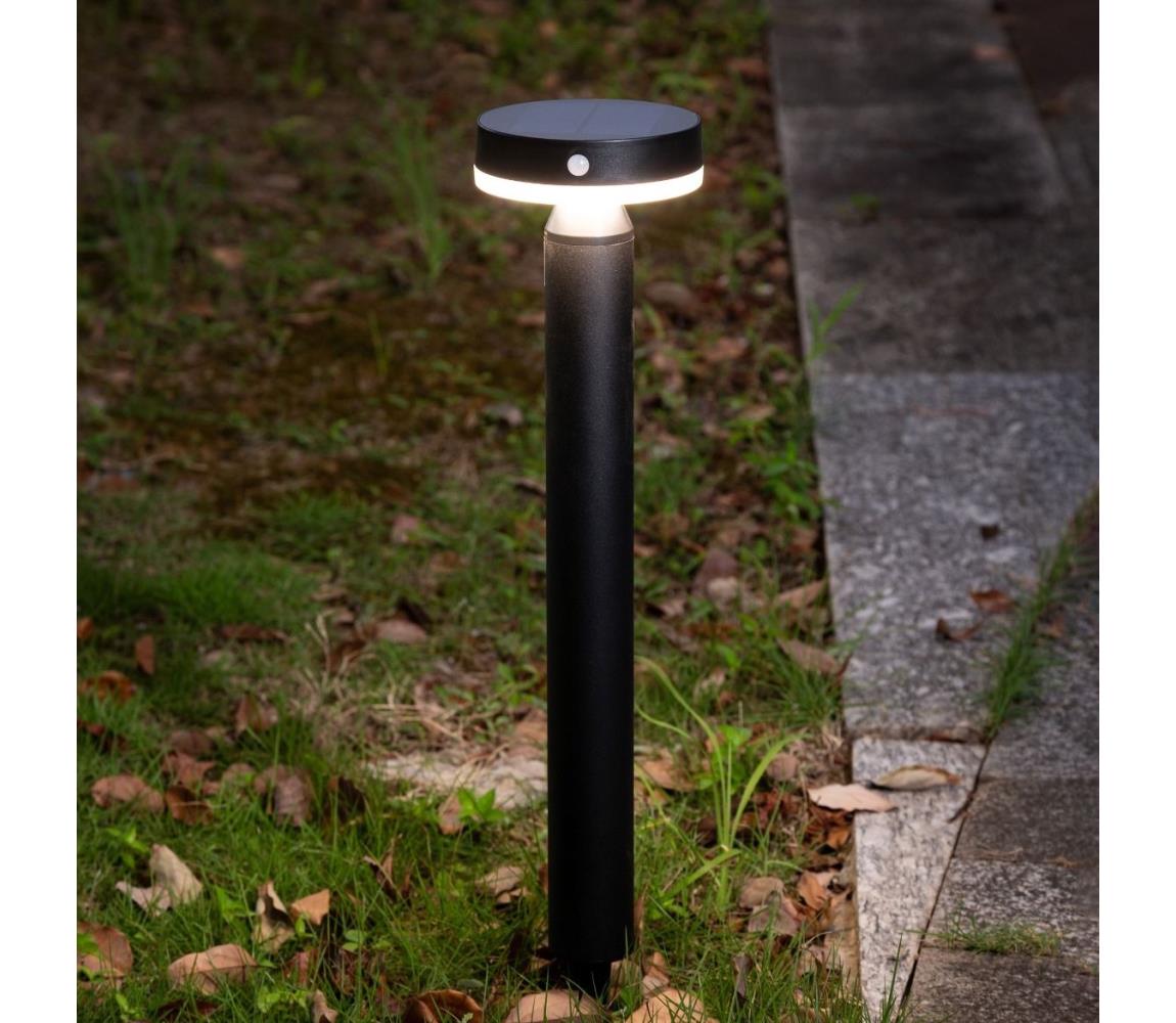 Zuma Line PT33613 - LED Lampa solarna CARLI LED/4,5W/2000 mAh IP44 czarny