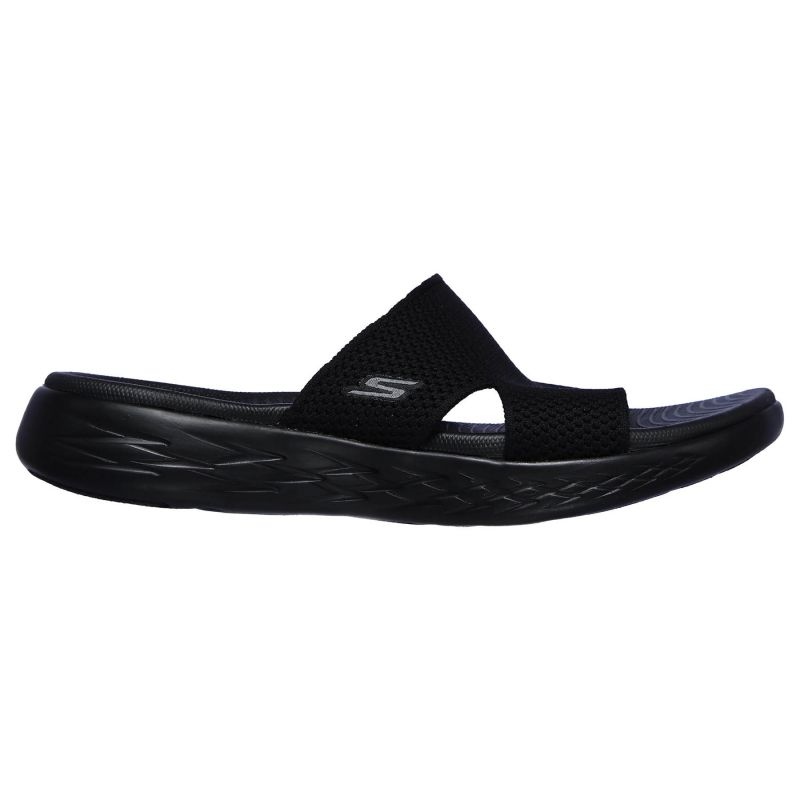 Klapki Skechers ON-The-GO 600 - Oceanside W 140003-BBK czarne