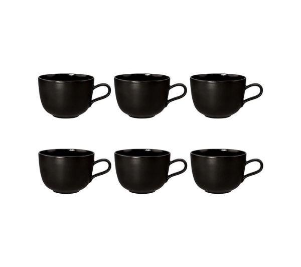 Seltmann Liberty Velvet Black 6 elementów 380ml