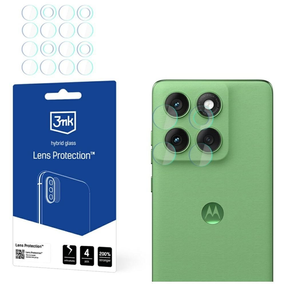 Ochrona na obiektyw aparatu 3MK Lens Protect do Motorola Edge 60 4szt