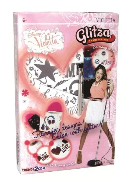 formatex Glitza Transfer Art KIT Violetta