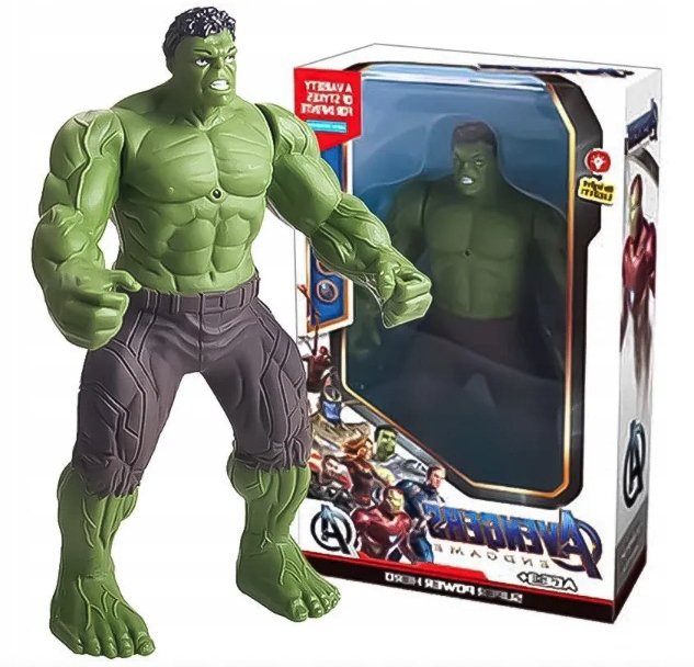 HULK KOLEKCJONERSKA FIGURKA SUPERBOHATEROWIE MARVEL PREZENT