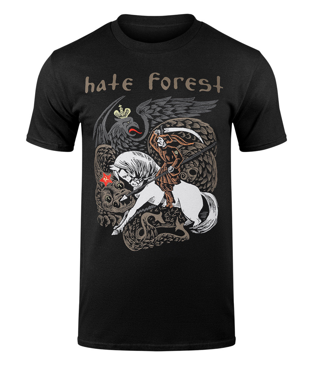 koszulka HATE FOREST - WITH FIRE AND IRON-M