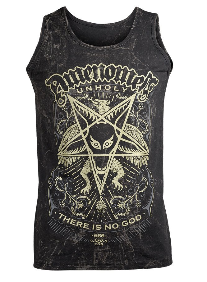 koszulka na ramiączkach AMENOMEN - UNHOLY (OMEN149KR ALLPRINT BROWN)-M