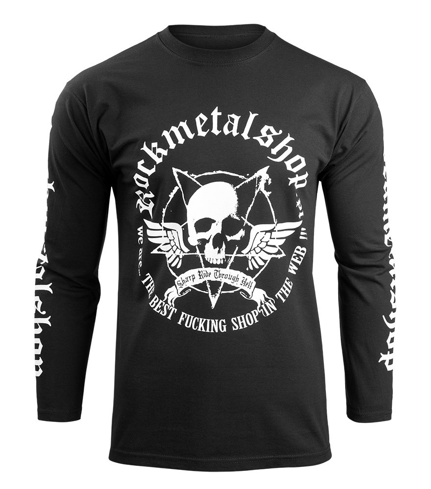 longsleeve ROCKMETALSHOP.PL - LOGO 1-XXL