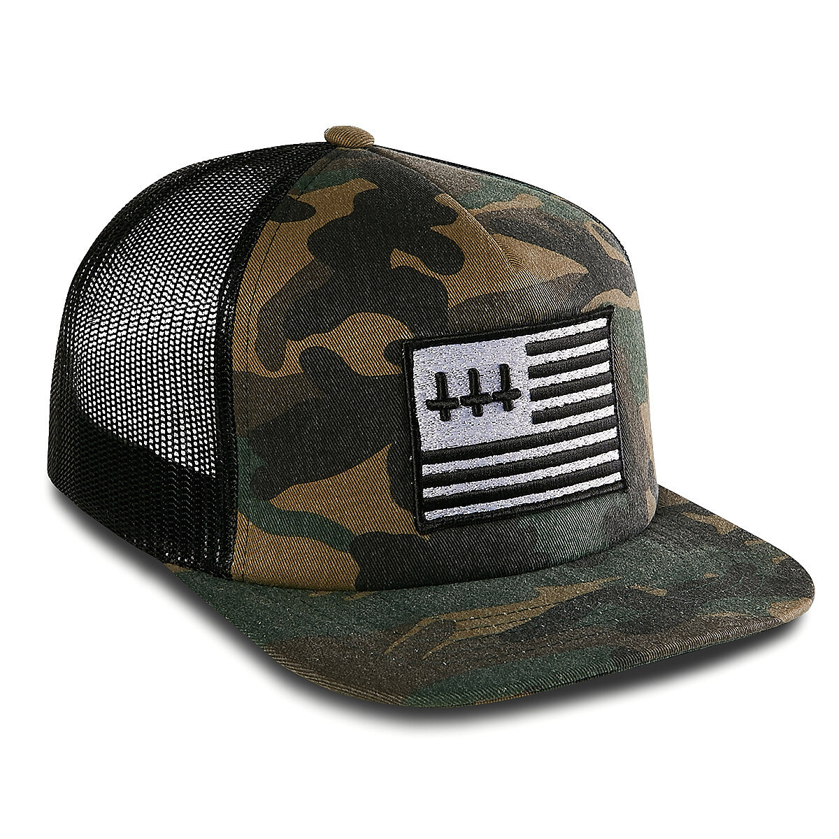czapka trucker FLAG CAMO