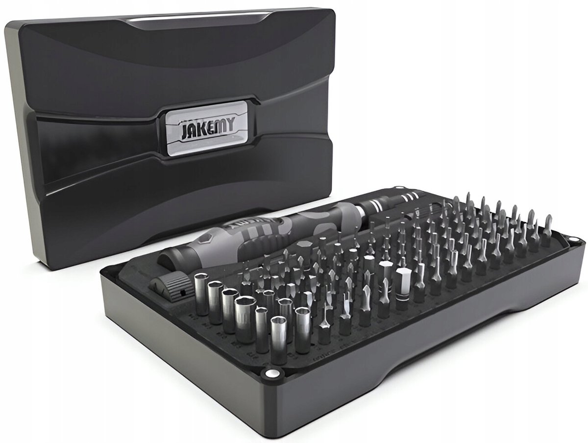 Wielofunkcyjny zestaw śrubokrętów wkrętów precyzyjnych Jakemy JM-8176 106w1