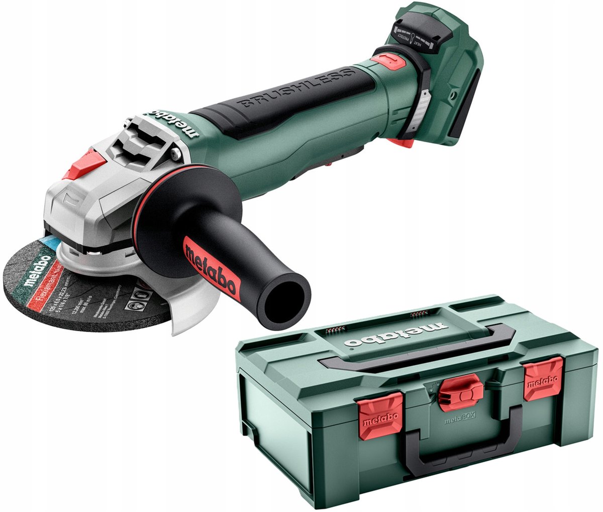 METABO SZLIFIERKA KĄTOWA AKUMULATOROWA WPB 18 LT BL 11-125 Quick 125mm 18V