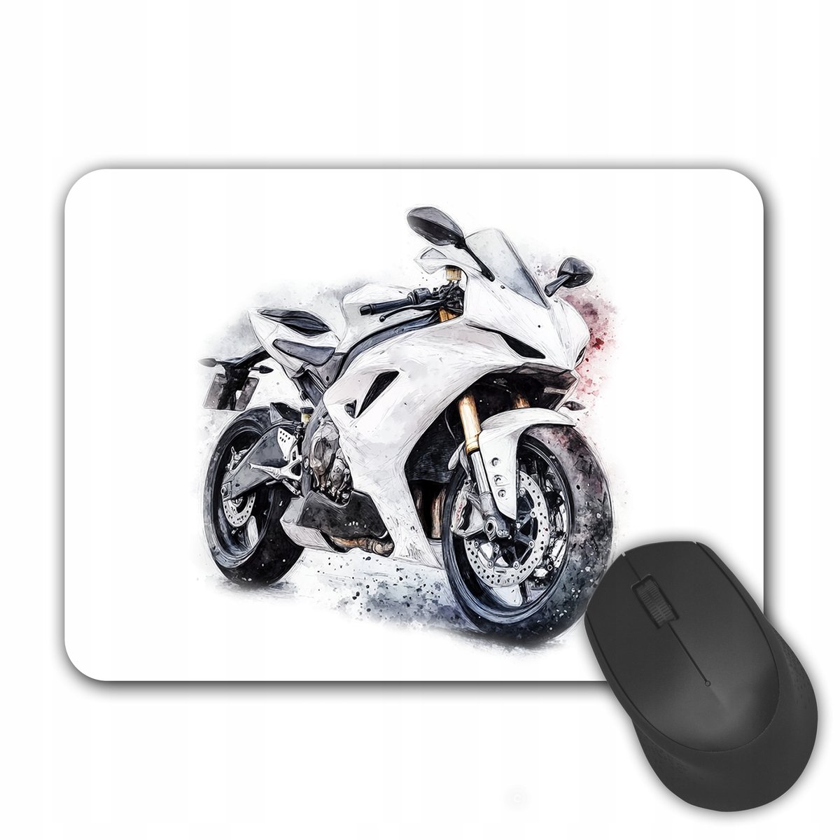 PODKŁADKA POD MYSZ myszkę MOTOR z motorem DLA KIEROWCY prezent na biurko
