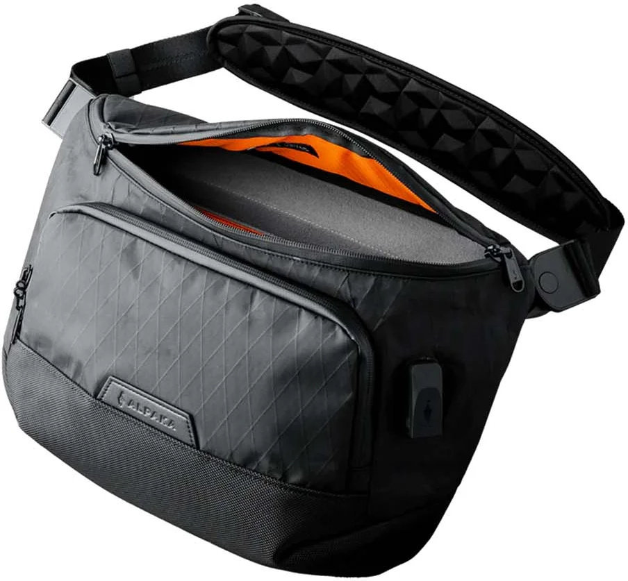 Torba crossbody Alpaka Bravo Sling Max V2 - Black