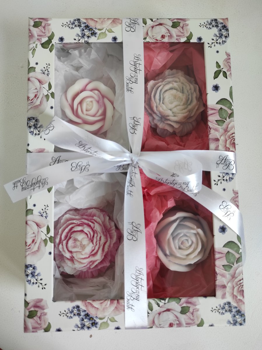 Pudrowelove zestaw świec sojowych