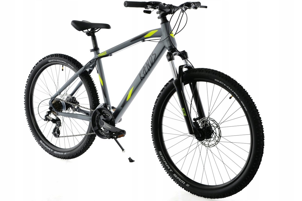 Rower MTB 26 Kands Stranger 2xT hydraulika grafit-zielony R14