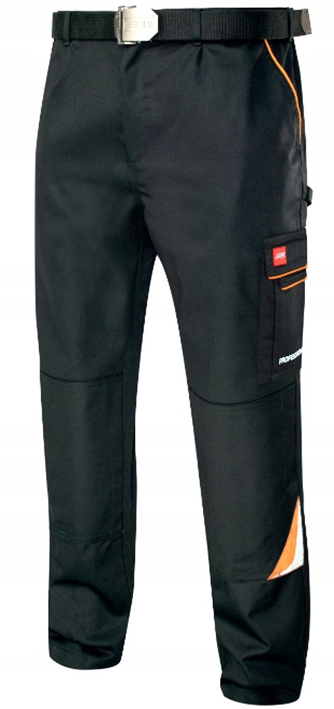 Spodnie ochronne do pasa Art.Mas PROFESSIONAL BLACK r. 58