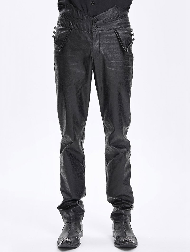 spodnie męskie DEVIL FASHION - BLACK GOTHIC -XXL