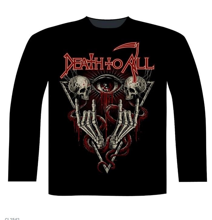 longsleeve DEATH TO ALL - HORNS-L