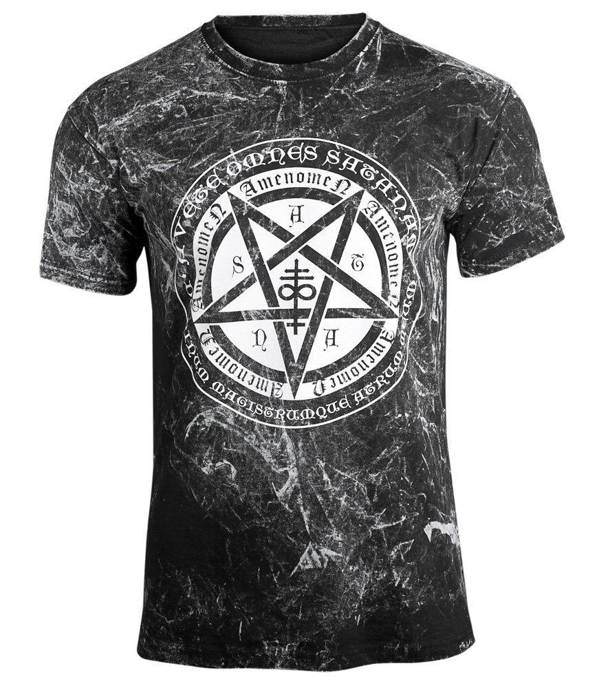 koszulka AMENOMEN - PENTAGRAMUS (OMEN046KM ALLPRINT WHITE)-XL