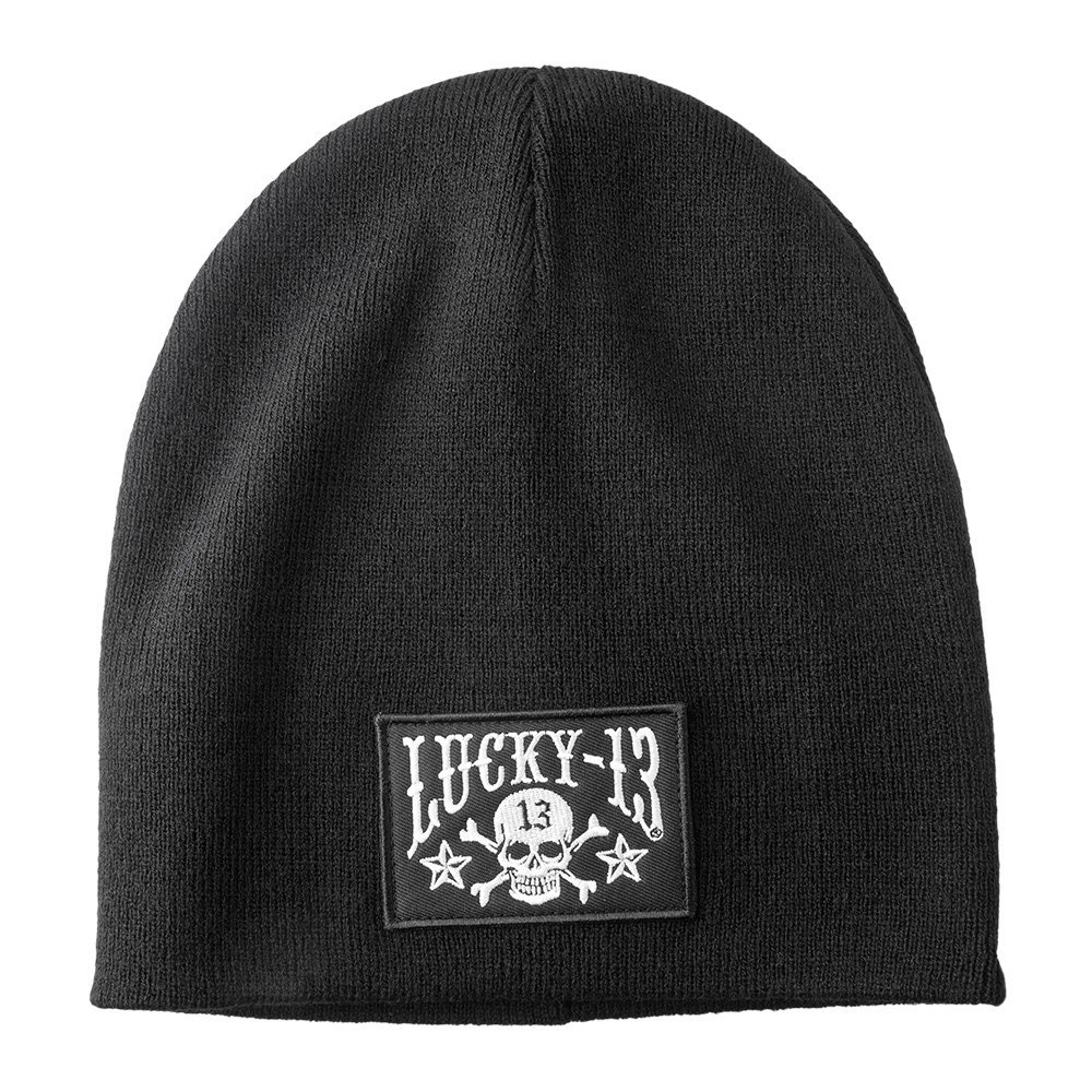 czapka zimowa LUCKY 13 - SKULL STARS BEANIE