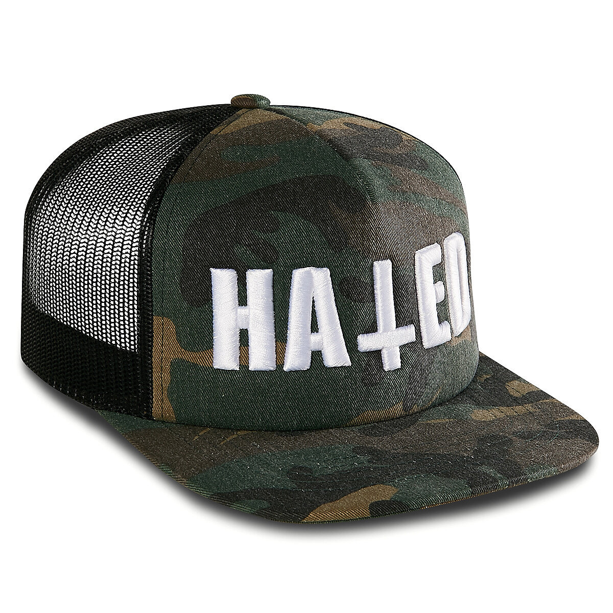 czapka trucker HATED CAMO
