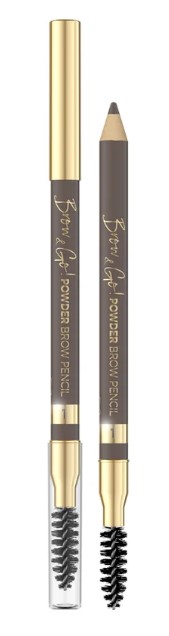 Eveline Brow & Go Pudrowa Kredka do Brwi 01 Taupe