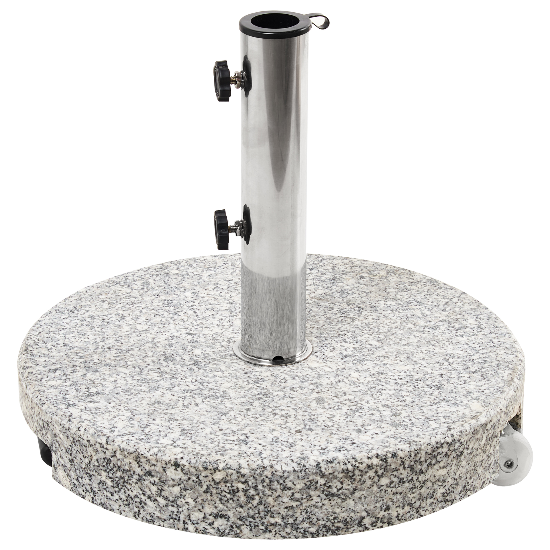 Beliani Podstawa do parasola CERZETO Szary Okrągły 30 kg