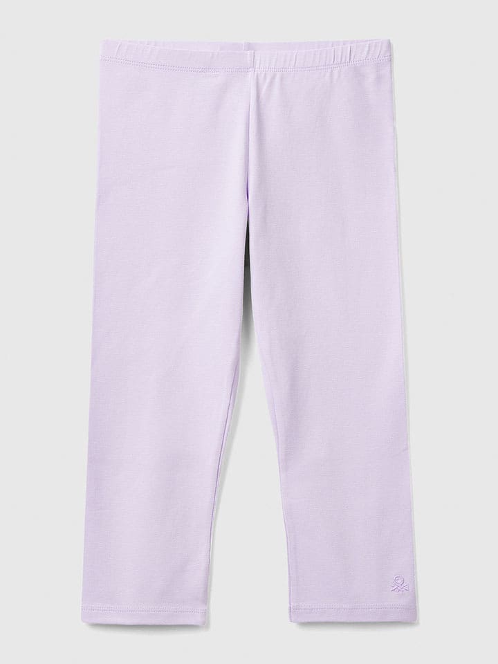 Benetton Legginsy w kolorze lawendowym