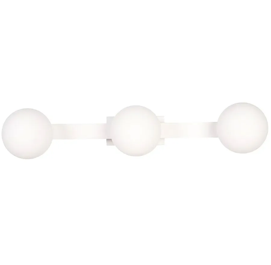 Lampa Sufitowa Ikli 9W+3xG9 3000/4000K Biały