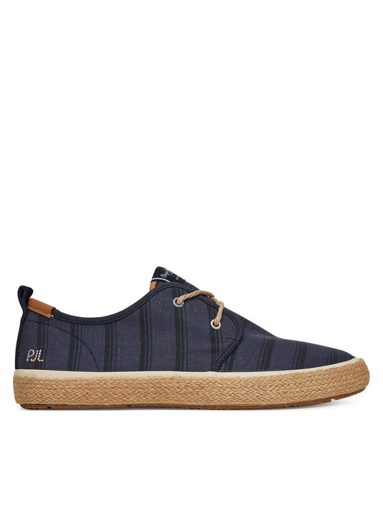 Pepe Jeans Espadryle Port Lines PMS10331 Granatowy