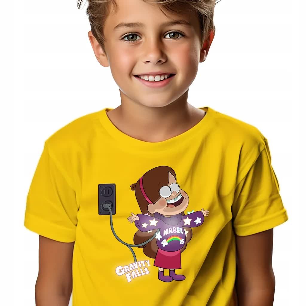 KOSZULKA DZIECIĘCA 110 cm (5 - 6 lat) Mabel sweterek Gravity Falls PREZENT