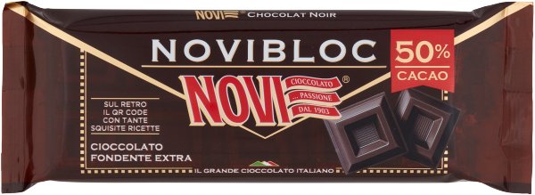 Czekolada gorzka Novibloc 50% Cacao 150g - Novi