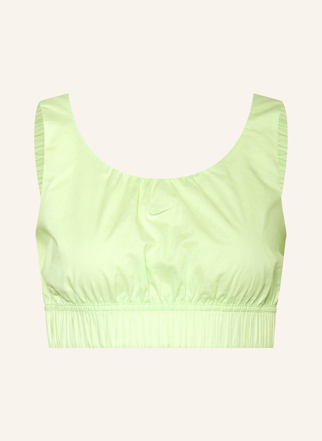 Nike Krótki Top Chill gruen