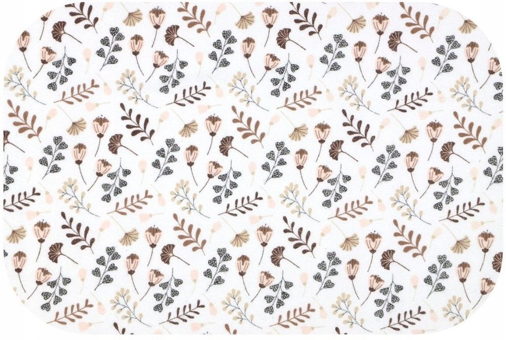 PIELUCHA pieluszka FLANELOWA kolorowa ŁĄKA Brąz