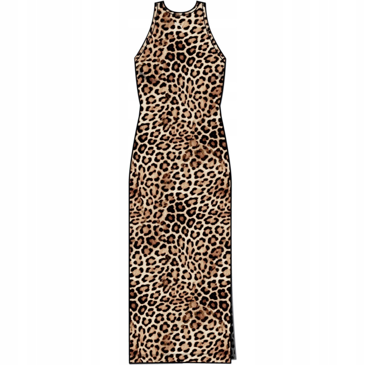 PUMA SUKIENKA LEO LUXE AOP 63233987 r XL