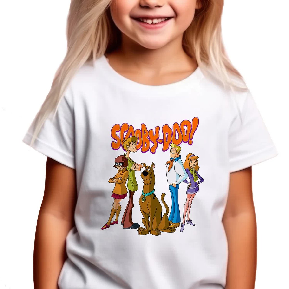 DZIECIĘCA KOSZULKA T-SHIRT SCOOBY DOO Prezent Wiele Różnych Wzorów 134 cm