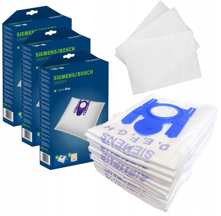 12x WORKI DO ODKURZACZA TYP G SIEMENS VSQ5X1230 SBMB01K