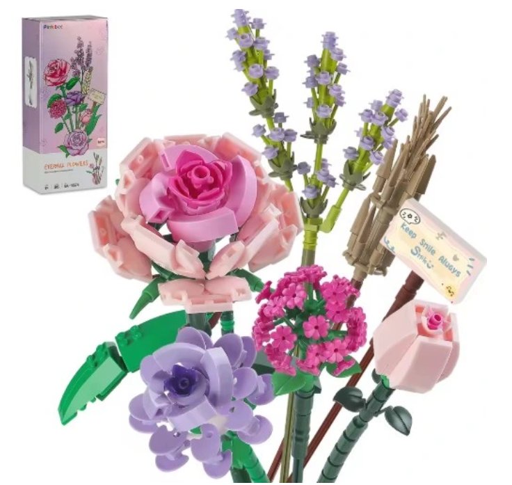 Klocki BUKIET WIECZNYCH KWIATÓW 393szt ProShopDP Eternal Flowers