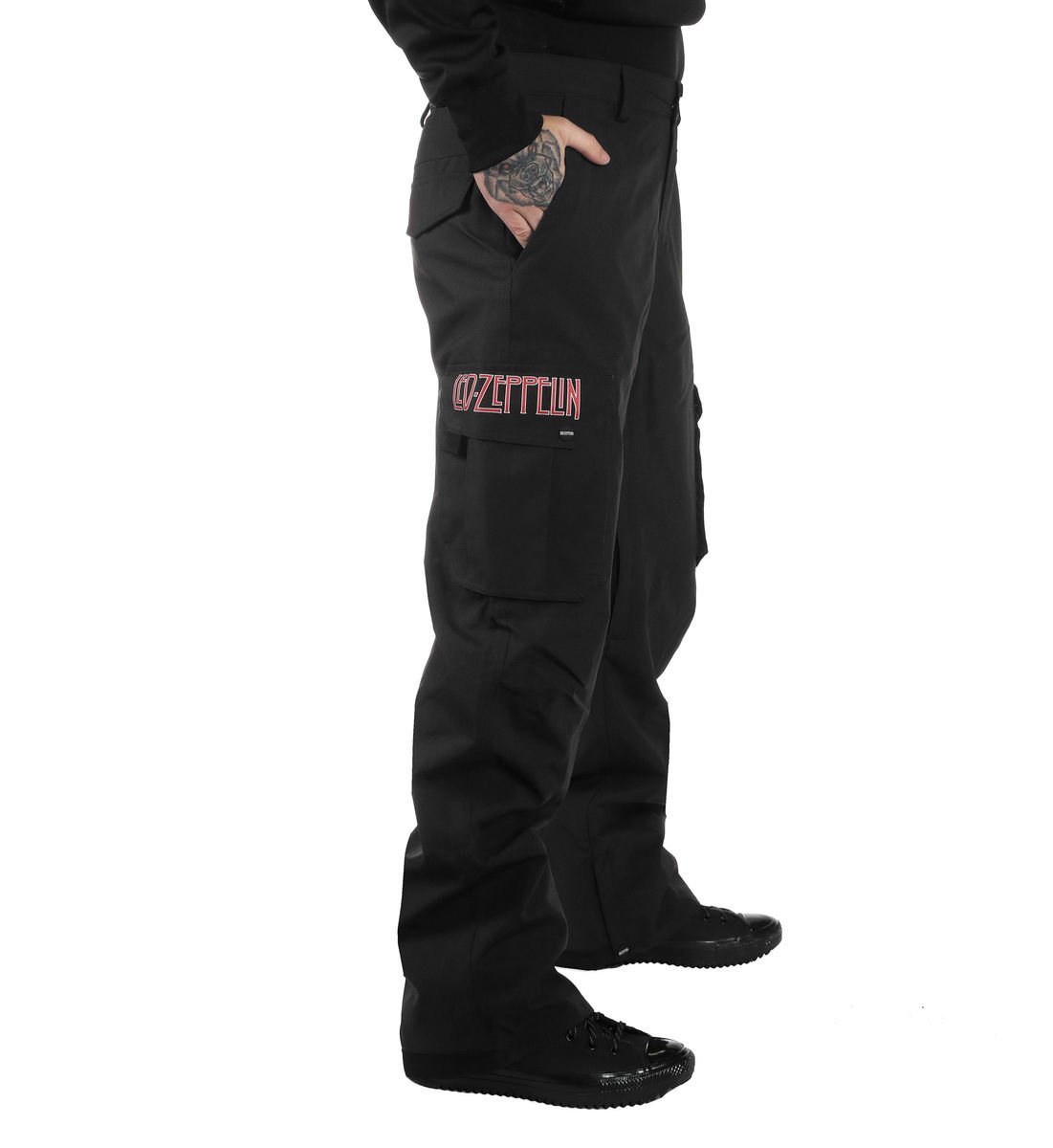 spodnie snowboardowe LED ZEPPELIN, techniczne-L