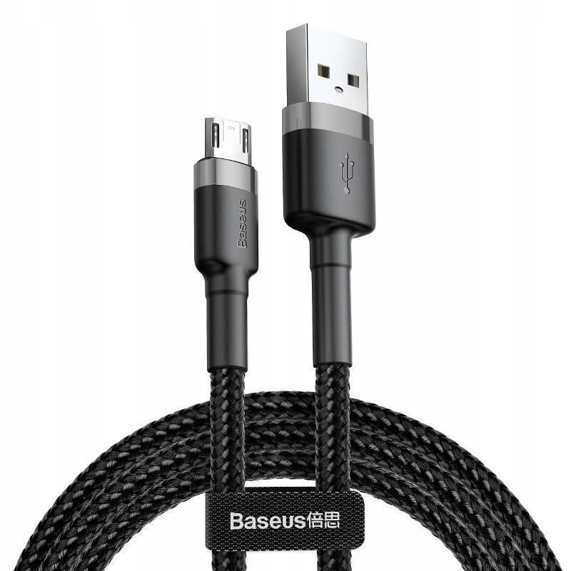Kabel przewód USB - micro USB 200cm Baseus CAMKLF-CG1 Quick Charge 1.5A z