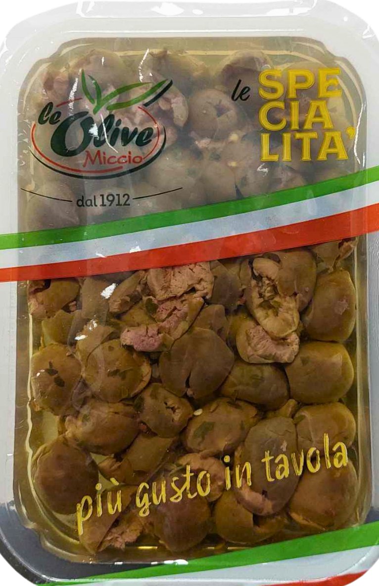 Oliwki Olive Paesanella Condita 250g - Miccio