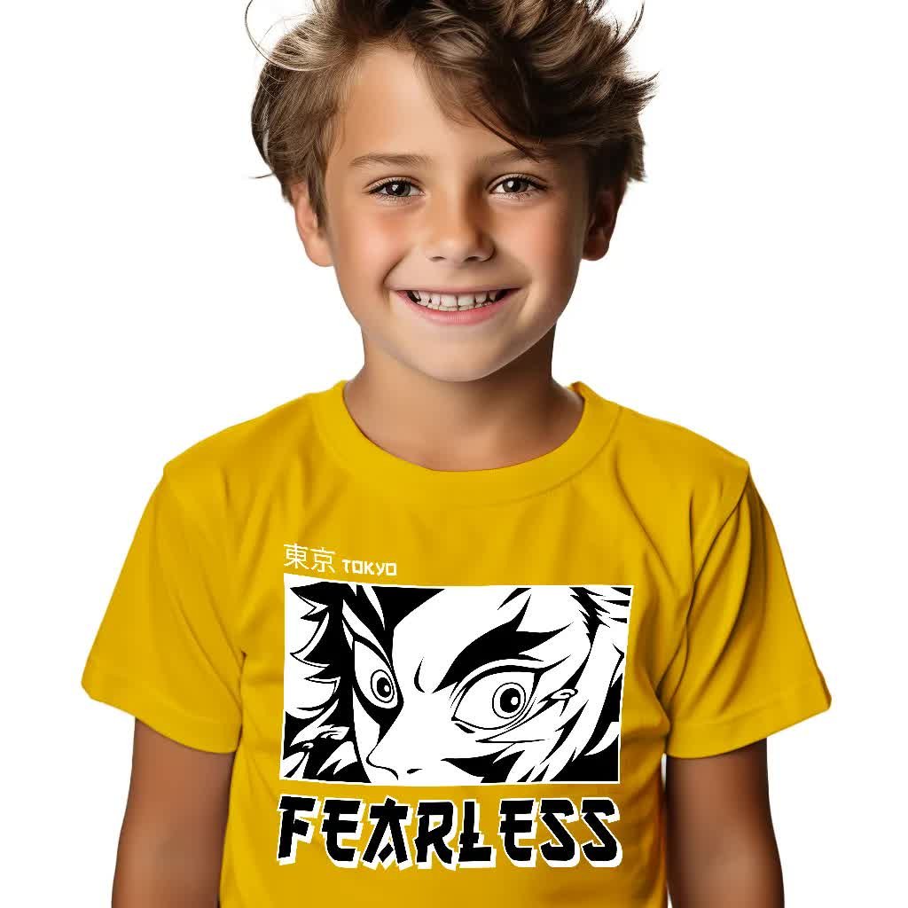 KOSZULKA T-SHIRT DZIECIĘCA ŻÓŁTY PREZENT NA MIKOŁAJA NARUTO ROZMIAR 134 WZ