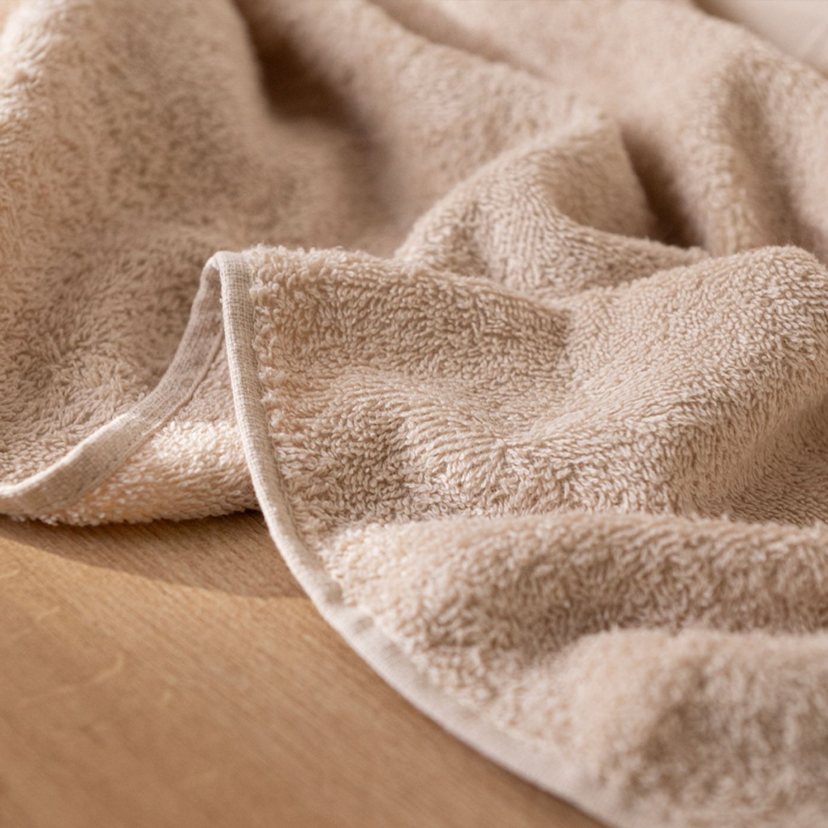 Bawełniany ręcznik, kolor jasny beżowy, Harry, rozmiar: 50x90 cm