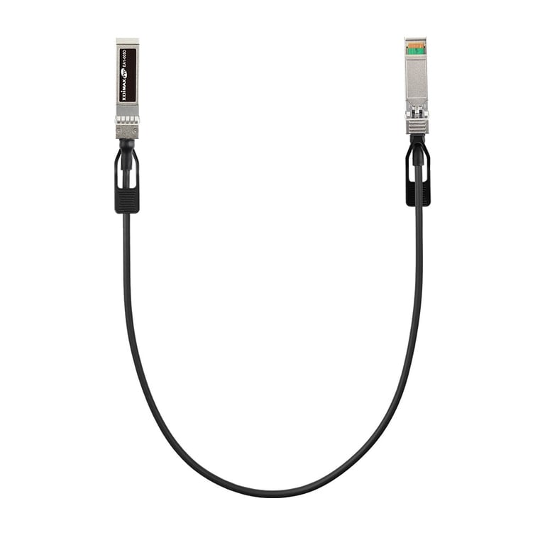 Edimax EA1 Series kabel InfiniBand / światłowodowy 0,5 m SFP+ Czarny EA1-005D EA1-005D EA1-005D
