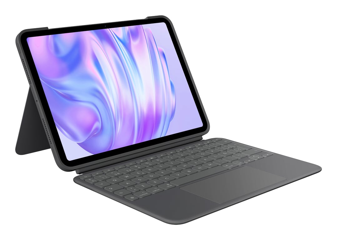 Logitech Combo Touch QWERTY Hiszpański Smart Connector Grafitowy 920-012772 920-012772