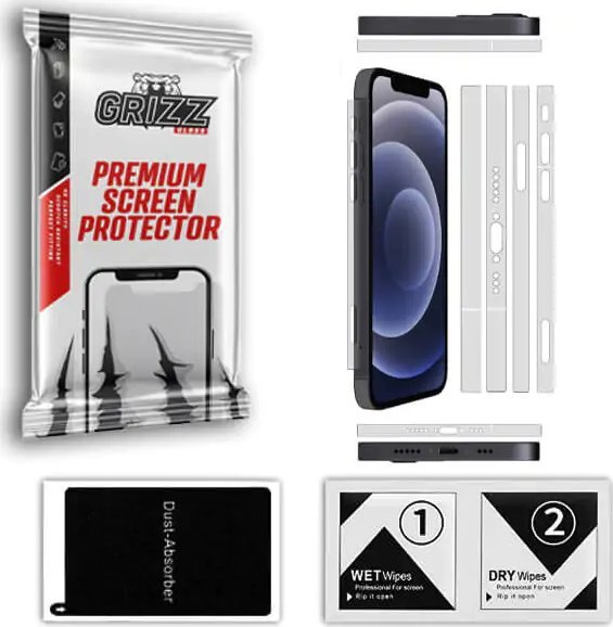 Folia na boki GrizzGlass SatinSide Apple iPhone 16 Pro Max