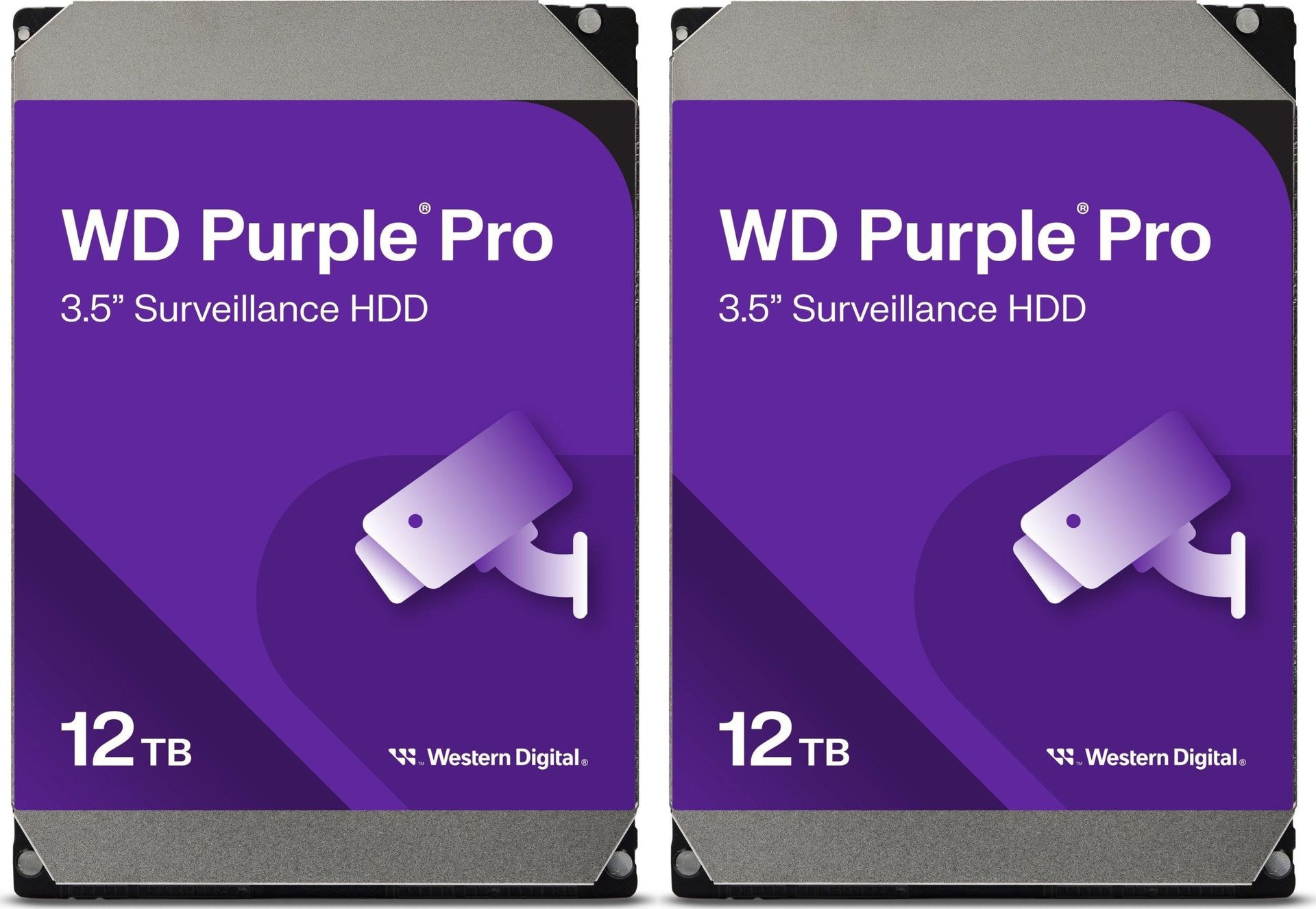 Dysk serwerowy WD Zestaw 2 dyski WD Purple Pro 12TB 3.5'' SATA III 6 Gb/s WD122PURP