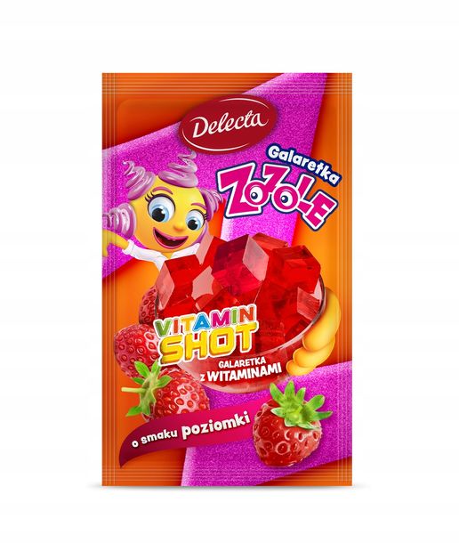 Delecta Zozole Vitamin Shot Galaretka o smaku mango 70 g