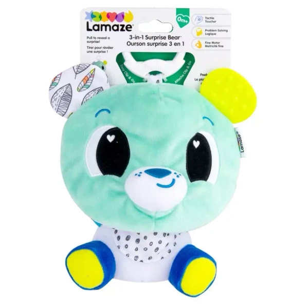TOMY Lamaze Miś zawieszka 3w1