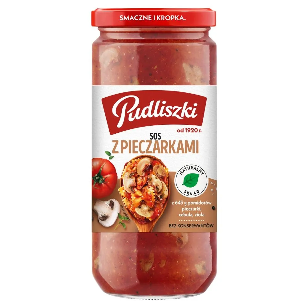 Pudliszki Sos z pieczarkami 480 g
