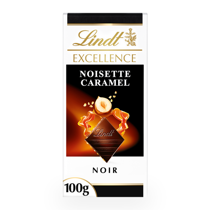 Czekolada Lindt Excellence Dark Caramelised Hazelnut 100g