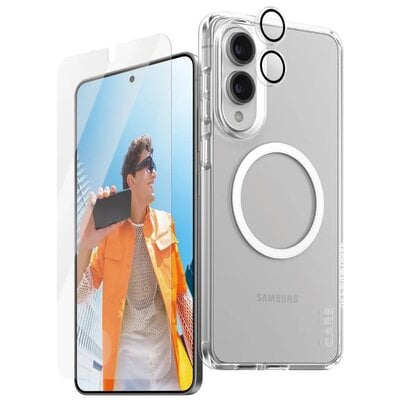 Etui PANZEGLASS Care 3w1 do Samsung Galaxy S25 Edge Szkło Szkło na obiektyw