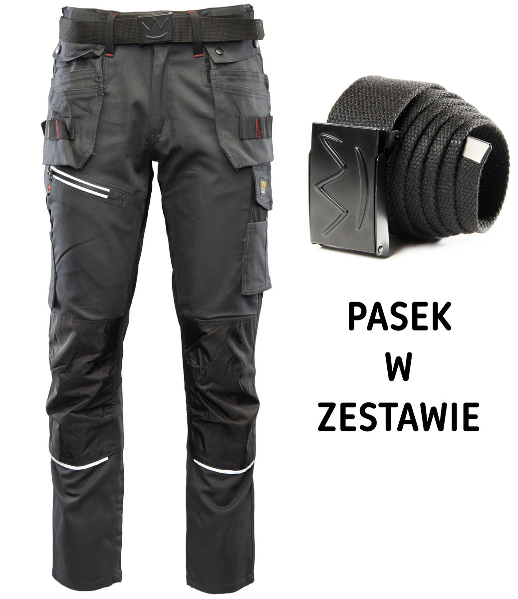 Seven Kings Spodnie Do Pasa Pro Grafit - Kolor Rozmiar 44